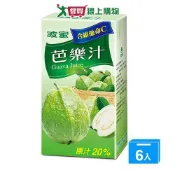 愛買線上購物 M-波蜜芭樂汁300ml x 6【愛買】