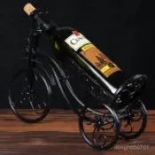 【蝦皮最低價】紅酒架現代簡約客廳擺件家居裝飾品葡萄酒架鐵藝酒櫃擺設歐式酒架