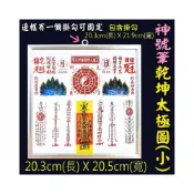 (店+)168開運坊 風水有關係系列【耐用鋁框 乾坤太極圖八卦圖-小】開光/擇日