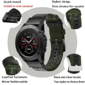 佳明Garmin Fenix 7X 6X 5X 965 錶帶 吉普錶帶 運動錶帶 22mm 26mm 帆布腕帶 快拆錶帶