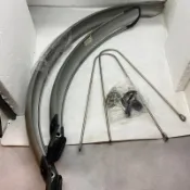 DAHON 原廠土除 20吋406用擋泥板 塑鋼材質 不鏽鋼配件螺絲腳架