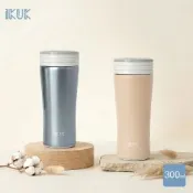【IKUK 艾可】真陶瓷保溫杯-旋蓋簡約陶瓷杯300ml(運動登山杯/環保隨行杯/口袋杯/陶瓷保溫瓶/咖啡保溫杯)