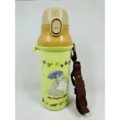 (店+)【Skater】附揹帶/姓名貼 日本2024龍貓 兒童抗菌直飲式水壺 480ml (交換禮物 聖誕禮物 銀離子 PSB5SANAG)