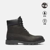 Timberland 男款黑色Timberland經典磨砂革6吋靴|19039001