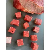生鮮 臺灣國產台南溫體牛 骰子牛肺（退冰即烘） 可零售1斤