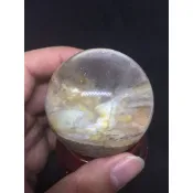白幽靈、黃幽靈水晶球、白兔毛、黃兔毛、大顆稀有品、產量越來越少、如此美件、錯過不再