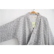 【日式棉紗布男和服浴衣】大尺碼100公斤純棉夏季薄款棉質浴袍睡袍汗蒸服桑拿衣病人服甚平按摩服涼感醫療服住院服護理服