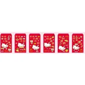 佳佳玩具 --- 4入 KITTY 燙金紅包袋 招財進寶 學業進步 三麗鷗 庫洛米 造型紅包袋 【2535405】
