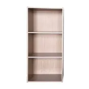 (店+)【拜爾家居】三層櫃(MIT台灣製造 三格空櫃 收納櫃 儲藏櫃 書櫃 置物櫃 收納櫃 三門收納櫃 書架)
