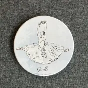 Giselle 芭蕾舞劇吉賽兒 陶瓷杯墊
