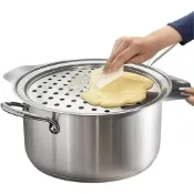 Stainless steel thickened pasta maker for home use, noodle s