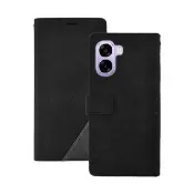 【阿柴好物】OPPO A6x 5G 幾何紋膚感撞色磁吸皮套