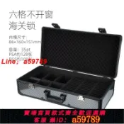 鑫海供應鏈 【店長推薦 品牌好貨】sanseking碳纖紋開窗海關鎖密碼箱 PSA BGS評級卡磚手提箱 名片盒