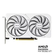ASUS DUAL-RX9060XT-16G-WHITE  AMD Radeon RX 9060XT/16G/白