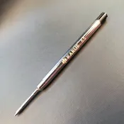 0.5 珠頭・中性油墨(黑色)・金屬殼派克G2筆芯