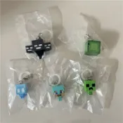 💥正版 我的世界Minecraft遊戲模型方塊迷你公仔掛件 扭蛋 日本扭蛋 扭蛋盲盒 扭蛋玩具 交換禮物 玩具模型
