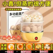 小米有品🎊 煮蛋器 蒸蛋器 多功能蒸雞蛋機 家用全自動煮蛋器 小型早餐神器 多功能早餐機 自動斷電 迷你早餐機