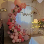 免運⭐統編💌 浪漫主義 圓形拱門架 圓弧鐵藝花門架 婚慶慶典裝飾架 婚禮舞台背景架 氣球佈置支架 圓形裝飾架 圓弧拱門架