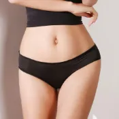 (店+)純黑免洗女內褲 - 5入組 (拋棄式內褲 一次性內褲 免洗褲)