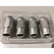 【輝旺汽車精品百貨】TRUST-1輕量化鋁合金輪胎螺絲 材質超硬耐高溫1.25mm銀色 (一組20顆 980元）