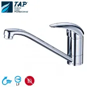 《TAP》無鉛廚房龍頭 TAP-106035 高腳 立式檯面 出水管可左右旋轉 日本進口陶瓷閥芯 台灣製造【免運費】