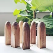 Tomood/ 土與木之間 Arch Collection 原木書擋-北美胡桃木