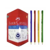 輝柏Faber-Castell學齡前 2B （大三角鉛筆）無毒鉛筆-單支 直徑10mm 2B專用橡皮擦