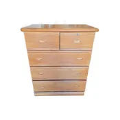 香榭二手家具*全新精品 元寶樟木色半實木3.2尺大四斗櫃-五斗櫃-抽屜櫃-置物櫃-收納櫃-餐櫃-衣櫃-矮櫃-玄關櫃-衣櫥