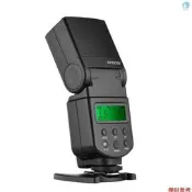 臺灣現貨OLYMPUS Andoer 通用閃光燈閃光燈 GN40 可調節 LED 補光燈相機閃光燈帶支架更換,適用於佳能