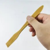 現貨🚀16／18／22CM蝦滑竹木片奶油刀楠竹刮片包餃子木片果醬刀餛飩餡挖餡勺餡料勺攪拌片【CH687】