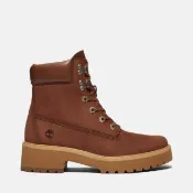 【Timberland】女款棕色綁帶式休閒靴(A2CT5EM5)