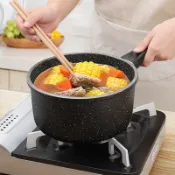 全球選品1館 生活百貨 麥飯石不粘奶鍋雪平鍋泡麵鍋家用小奶鍋寶寶輔食鍋湯鍋煎煮鍋