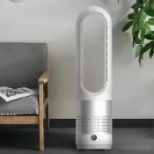 (店+)8檔空氣循環無葉風扇/電風扇 TC-018(18吋 靜音 遙控 定時)
