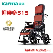 和泉居家生活館 輪椅B款 附加功能A+C 康揚 仰樂多515 KM-1520.3T