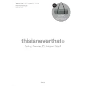 thisisneverthat®︎ Boston Bag BOOK【東京卡通漫畫專賣店】