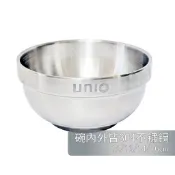UNIO 304雙層隔熱不鏽鋼碗 霧面 砂光 拉絲 防燙碗 兒童碗 飯碗 湯碗 防摔碗 12 13 14 16cm