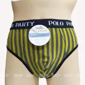 POLO PARTY銀離子男三角褲*銀纖維,鍺纖維,雲彩紗,男三角褲**可混搭-台灣製