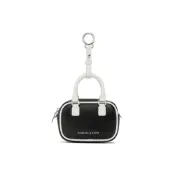 (店+)【CHARLES & KEITH】小CK 鍊條小方包包掛 PU 耳機包 迷你 女款 綜合色/銀色 CK6-40681221