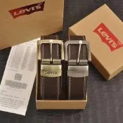 levis余文樂同款皮帶腰帶潮流皮帶時尚百搭腰帶針扣腰帶年輕潮個性褲腰帶SD009818