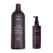 【全聯線上購】【AVEDA 肯夢】蘊活煥欣洗髮精 1000ml+蘊活煥欣豐盈菁華 150ml(航空版)