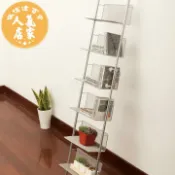 樂購優品百貨 CD/DVD整理櫃 六層CD碟片架 歐美時尚金屬網格創意居家辦公收納整理