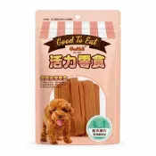 (店+)【GooToe 活力零食】GooToe活力零食雞肉嚼片（果寡糖添加）160g 犬用雞肉零食狗狗零食咬咬點心訓練獎勵