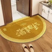 入戶地墊 新中式 玄關耐磨腳墊 大門口家用  易打理  絲圈地墊