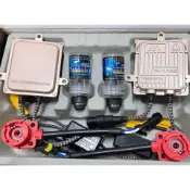 YLC。交流HID大燈 55W D2S D2R 超薄防水安定器*2+交流燈管*2+電源線*2 送大紅頭*2 非35W