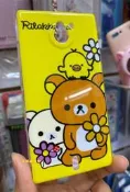 Sony-Xperia Sola ♥庫存出清♥ 卡通彩繪防滑邊硬殼-黃小熊