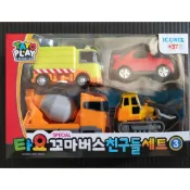 全新正版 TAYO工程車4件組