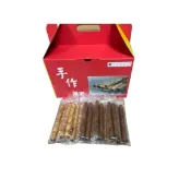伴手禮最好的選擇~~手提超大禮盒分享包“96支(48小包)好友聚餐下午茶最佳首選~七號倉儲就賀呷手作蛋捲~(蛋素)