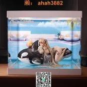 APEX-TOYS碧藍航線安克雷奇 海豚、海洋、遊泳課展示盒