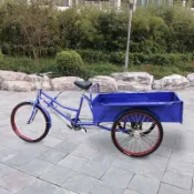 【3394人好評】人力三輪車腳踩三輪車老人代步成人拉貨接送小孩三輪自行車廂加厚