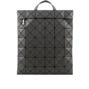 【ISSEY MIYAKE 三宅一生】BAO BAO LUCENT 啞光霧面扁形後背包(炭灰色)